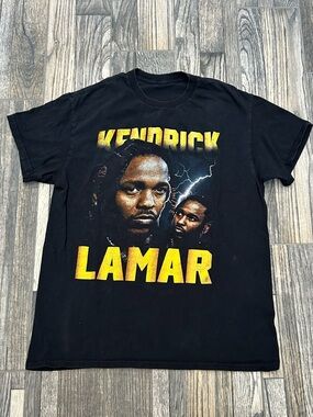 👁️ Kendrick Lamar 2022 The Big Steppers Concert Tour Graphic Tee Black